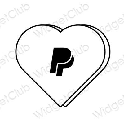 Aesthetic Paypal app icons