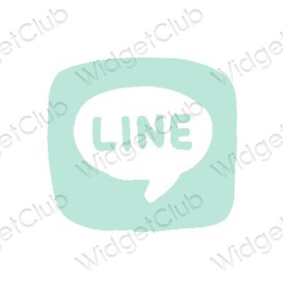 美学LINE 应用程序图标