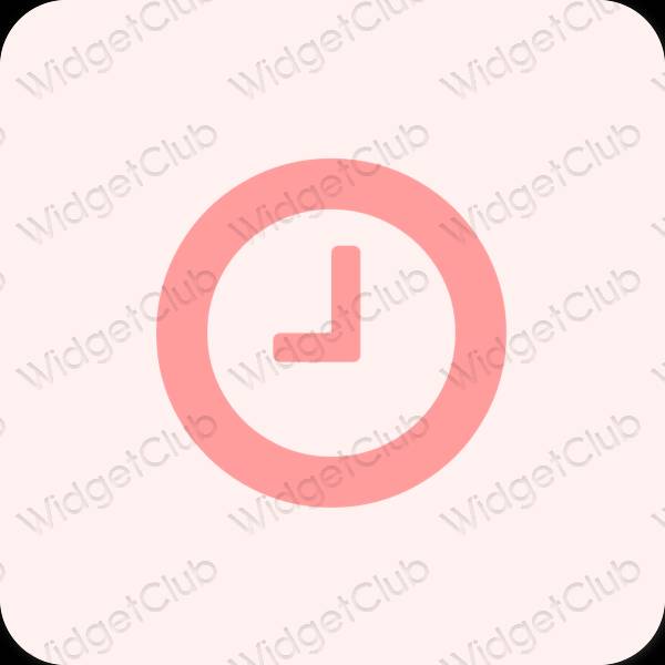 Aesthetic Clocks app icons