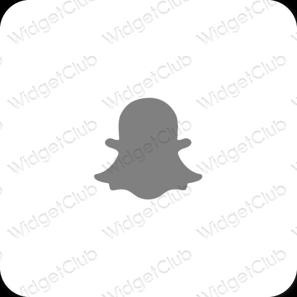 Aesthetic snapchat app icons