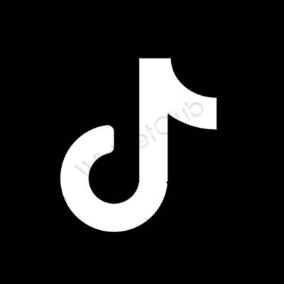 Æstetiske TikTok app-ikoner