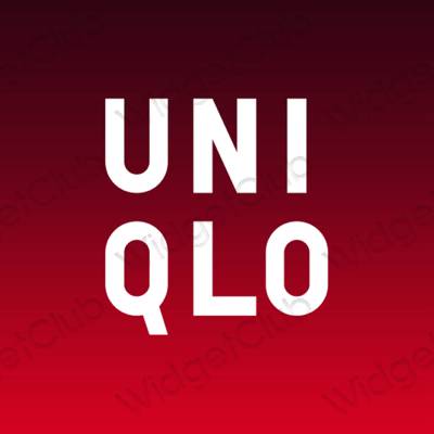 Estetické ikony aplikácií UNIQLO