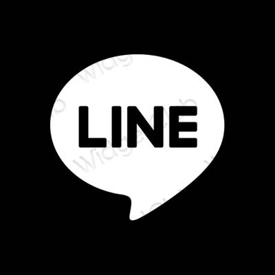 美学LINE 应用程序图标