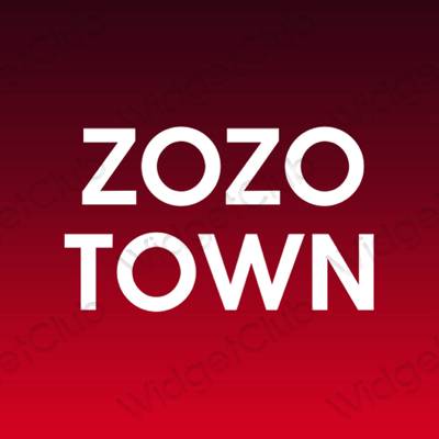 Aesthetic ZOZOTOWN app icons