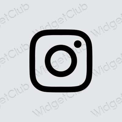 Æstetiske Instagram app-ikoner