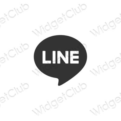 美学LINE 应用程序图标