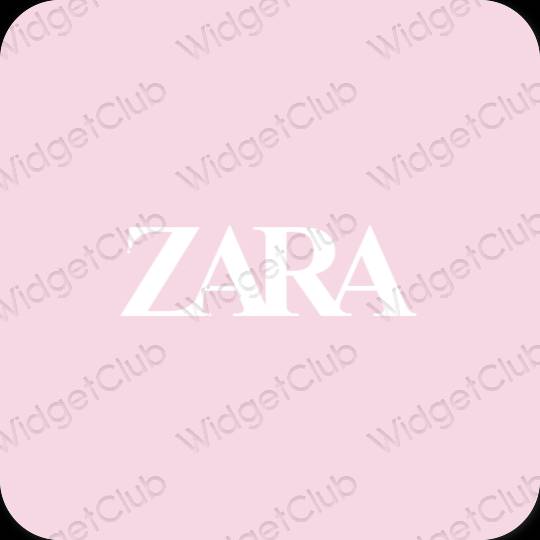 Æstetiske ZARA app-ikoner