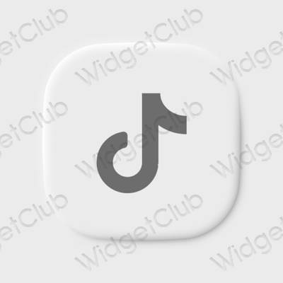 Aesthetic TikTok app icons