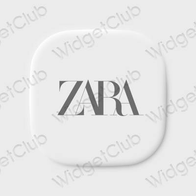 Естетске ZARA иконе апликација