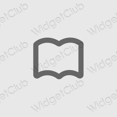 جمالية Books أيقونات التطبيقات