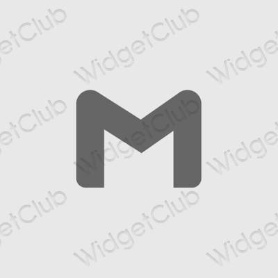Estetické ikony aplikací Gmail