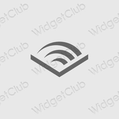 Estetik Audible proqram nişanları