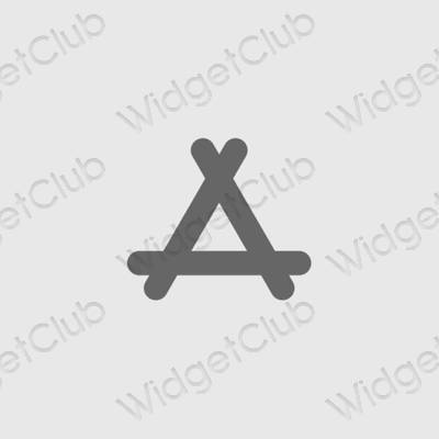 Esthetische AppStore app-pictogrammen