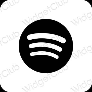 Æstetiske Spotify app-ikoner
