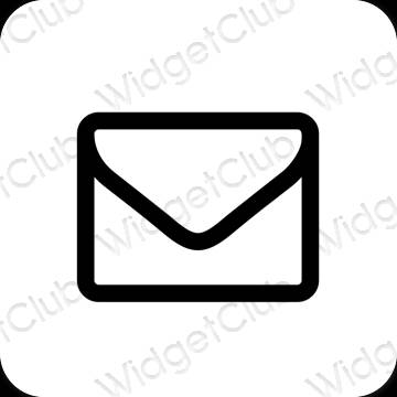 Ästhetische Mail App-Symbole