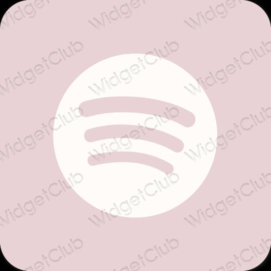 Icônes d'application Spotify esthétiques