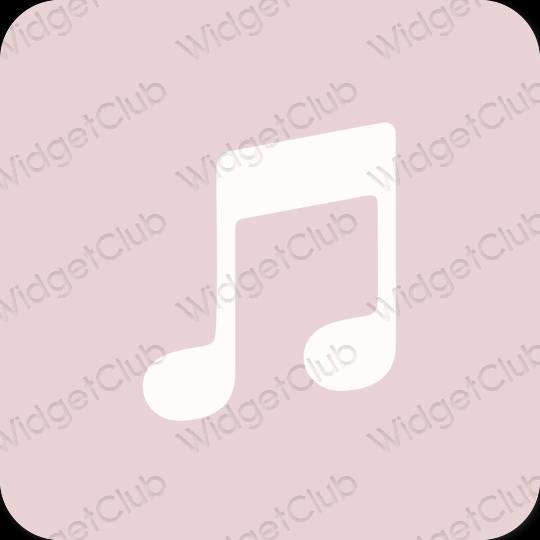 Estética Apple Music ícones de aplicativos