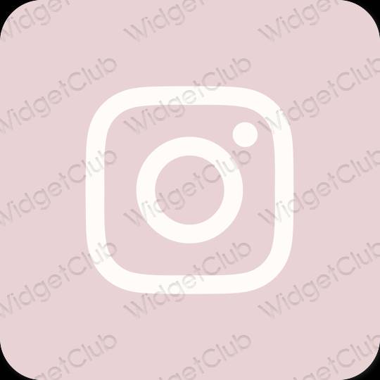 Biểu tượng ứng dụng Instagram thẩm mỹ