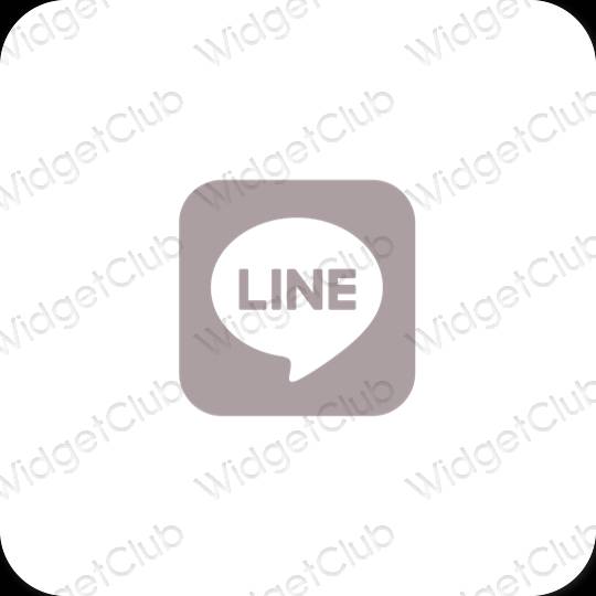 Ästhetische LINE App-Symbole