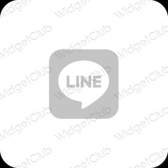 Aesthetic LINE app icons
