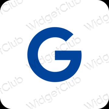 Aesthetic Google app icons