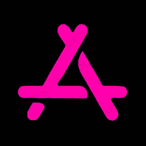 Aesthetic black AppStore app icons