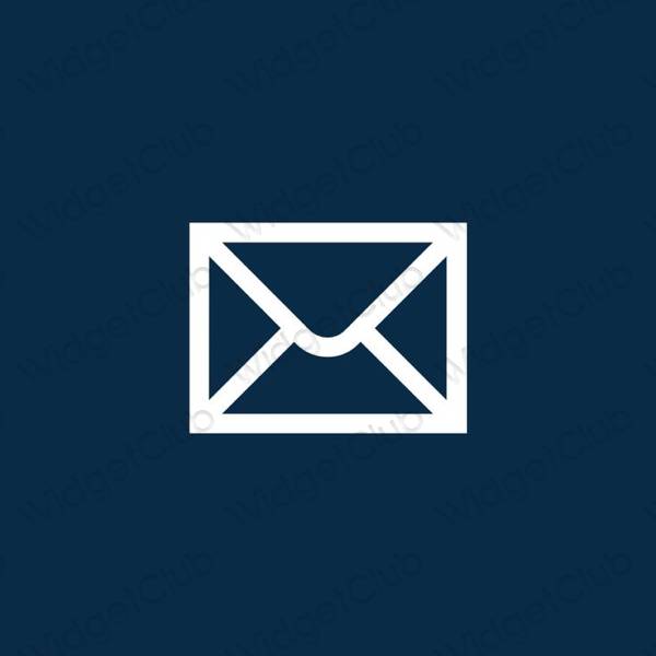 Icônes d'application Mail esthétiques