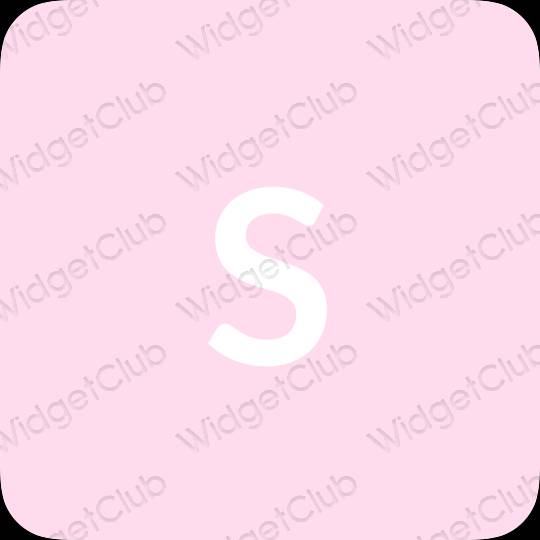 Aesthetic purple SHEIN app icons