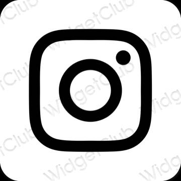 Æstetiske Instagram app-ikoner