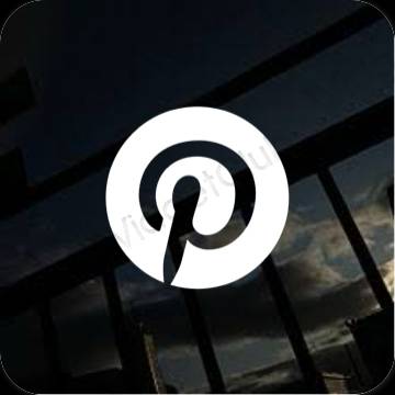 جمالية Pinterest أيقونات التطبيقات