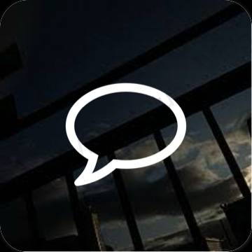 Esthetische Messages app-pictogrammen