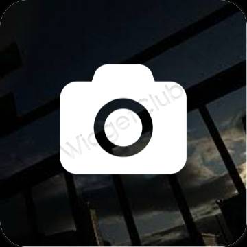 Esthetische Camera app-pictogrammen