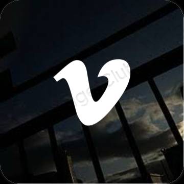 Aesthetic Vimeo app icons