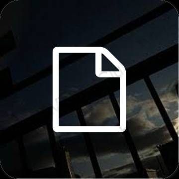 Aesthetic Notes app icons