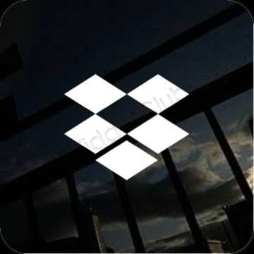 Estetiska Dropbox appikoner