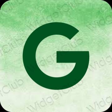 نمادهای برنامه زیباشناسی Google