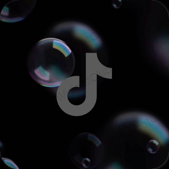 جمالية TikTok أيقونات التطبيقات