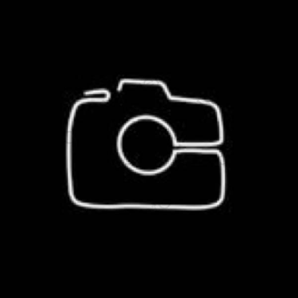 Estetsko Črna Camera ikone aplikacij