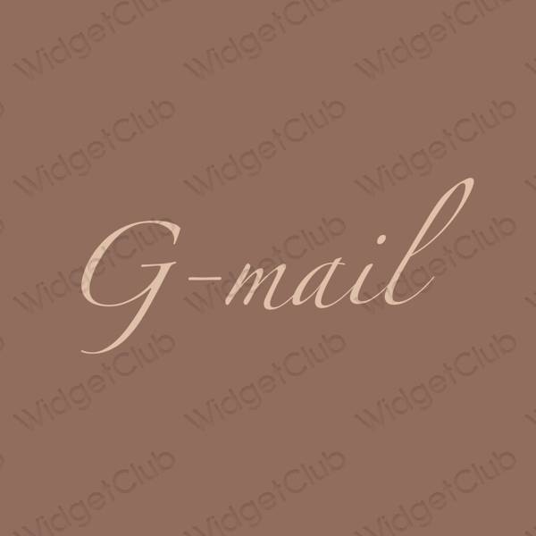 Estetik Gmail proqram nişanları