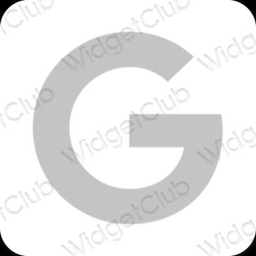 Esthetische Google app-pictogrammen