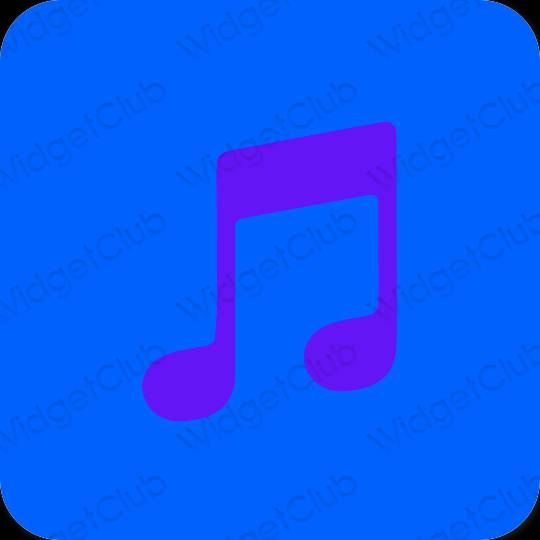 Esthetische Apple Music app-pictogrammen