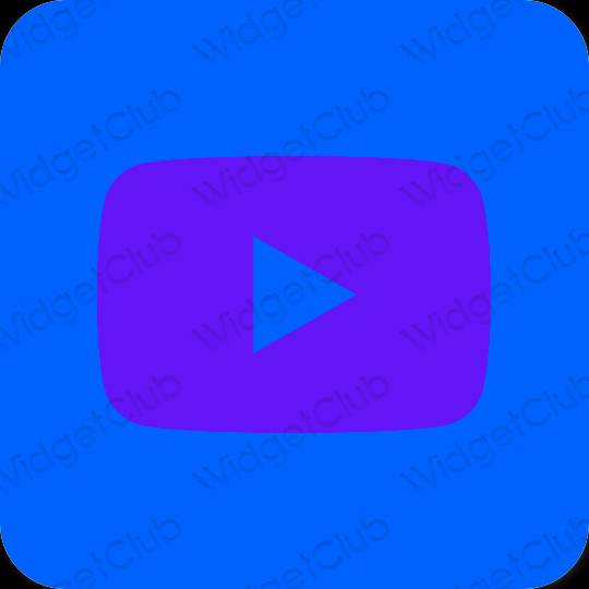 Ästhetisch Violett Youtube App-Symbole