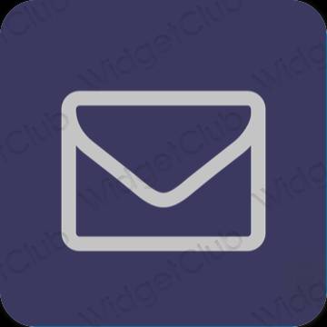 Icônes d'application Mail esthétiques