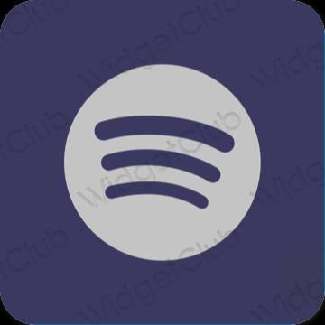 Icone delle app Spotify estetiche