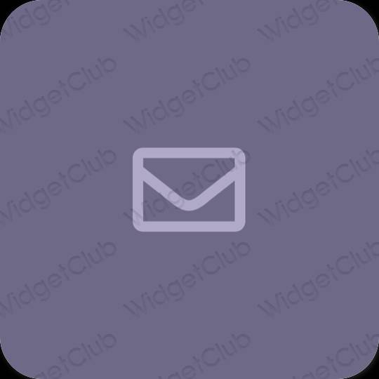 Icônes d'application Mail esthétiques