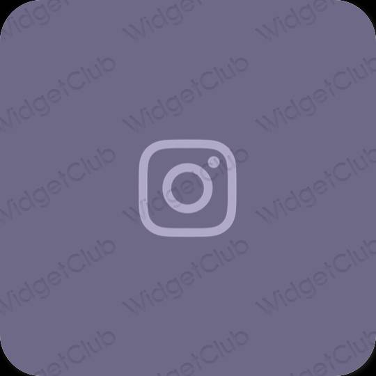 Estetické ikony aplikací Instagram