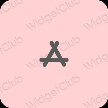 Stijlvol roze AppStore app-pictogrammen