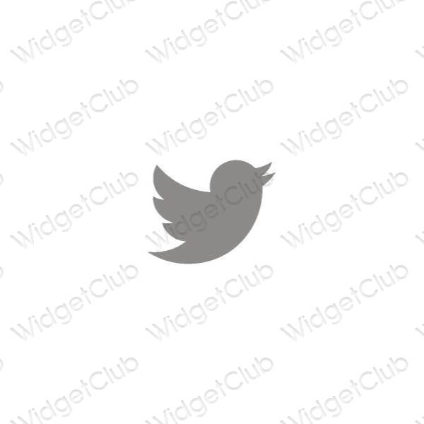 Aesthetic Twitter app icons