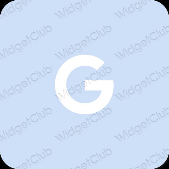 Aesthetic Google app icons