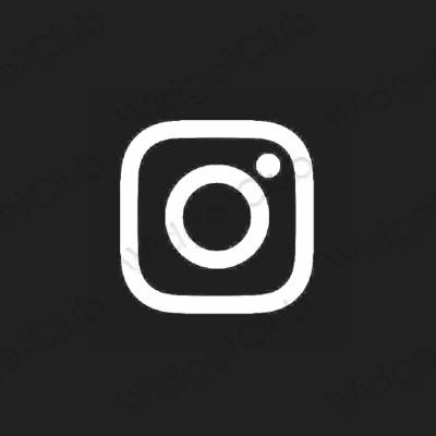 جمالية Instagram أيقونات التطبيقات